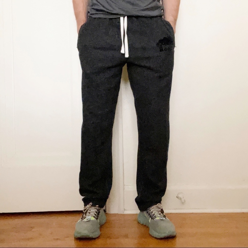 Roots Heritage Sweatpant Black Pepper Men’s Size XS